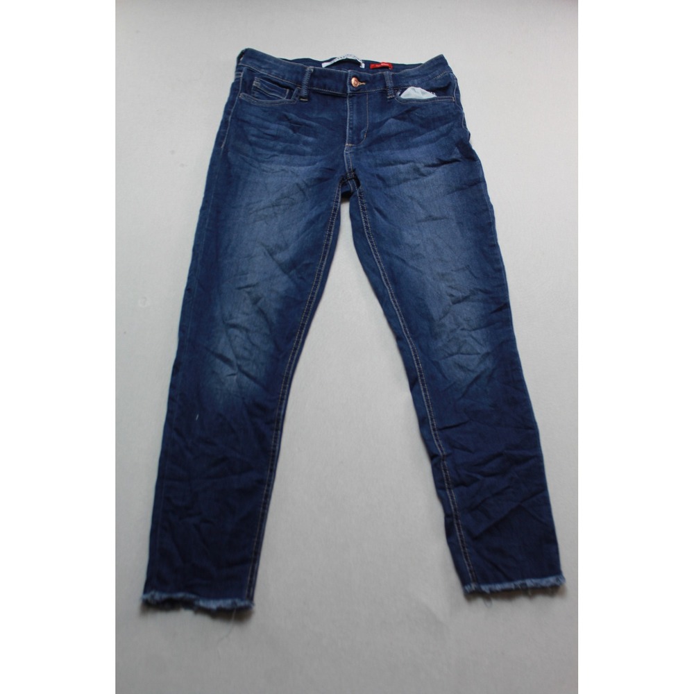 Celebrity Pink Skinny Jeans Womens 9/29 Blue Excellent Raw Hem The Rider